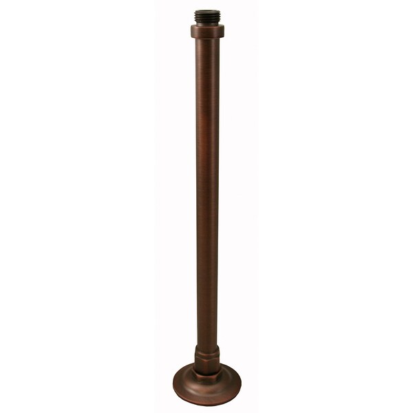 Old World Bronze 12" Ceiling Mount Shower Arm